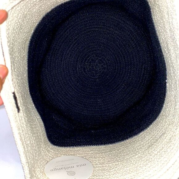 Mia Mélange Handcrafted Foldable Cotton Basket - Picture 9 of 14